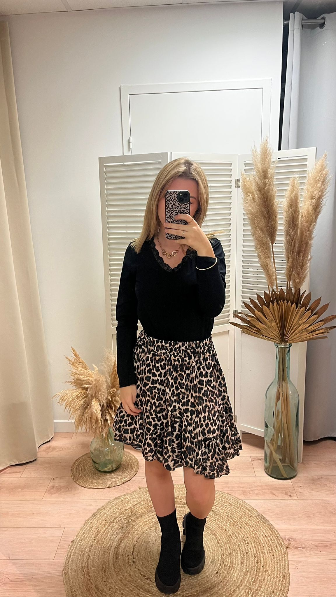 Top Victoire en coton dentelle