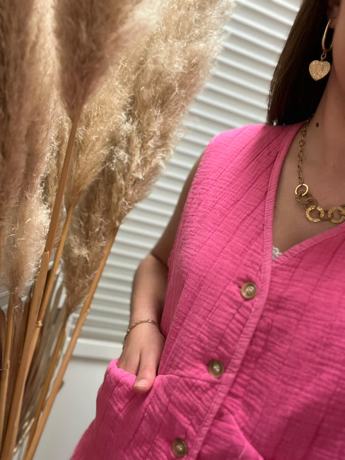 Gilet sans manche Gwen Fluo (2 coloris au choix)