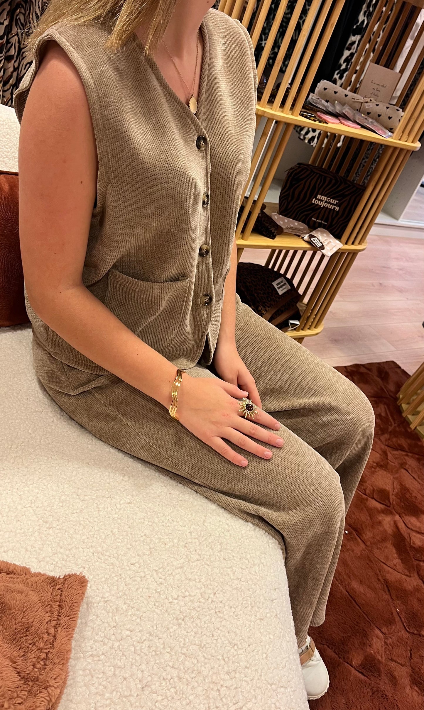 Pantalon velours Josy