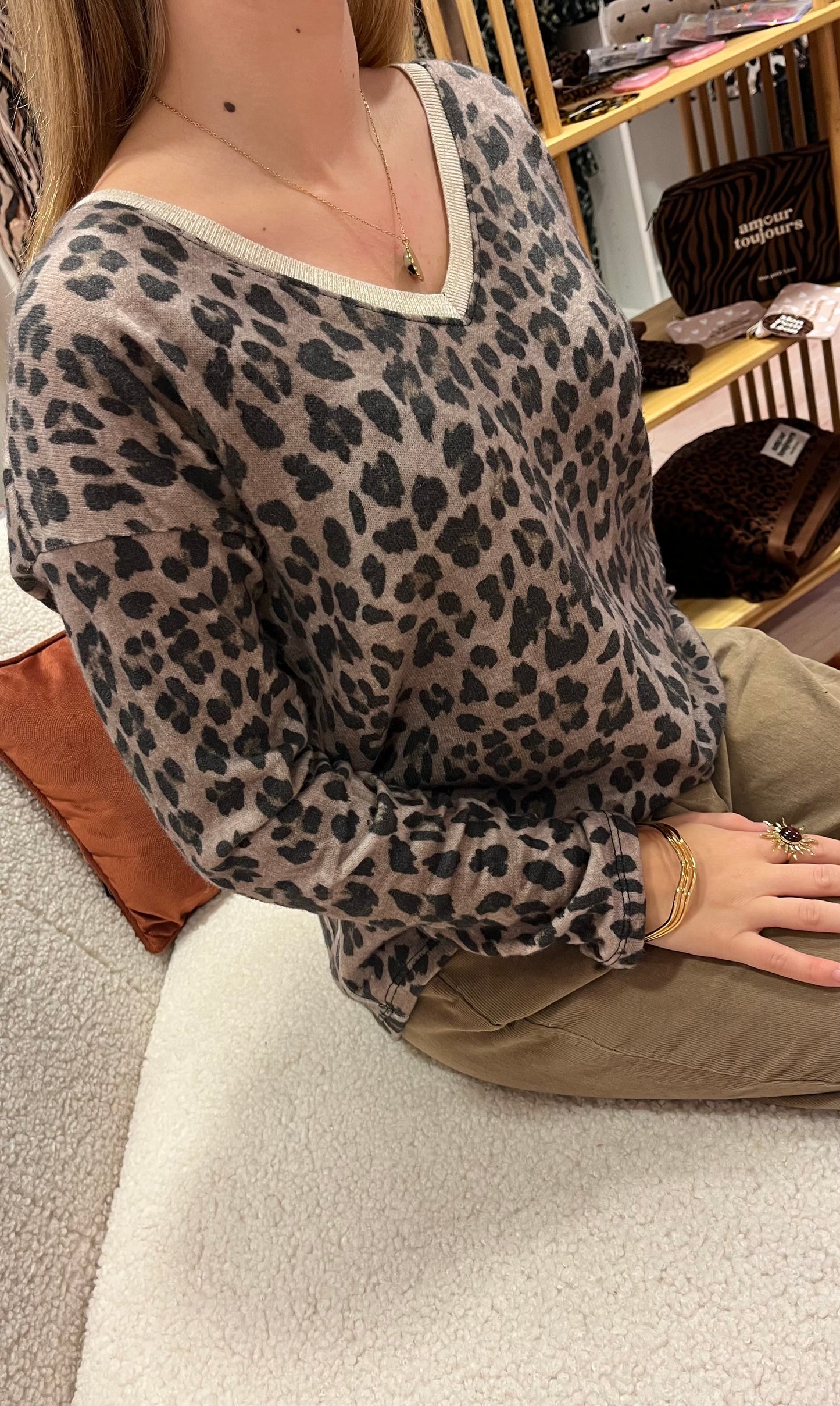 Petit pull Léopold