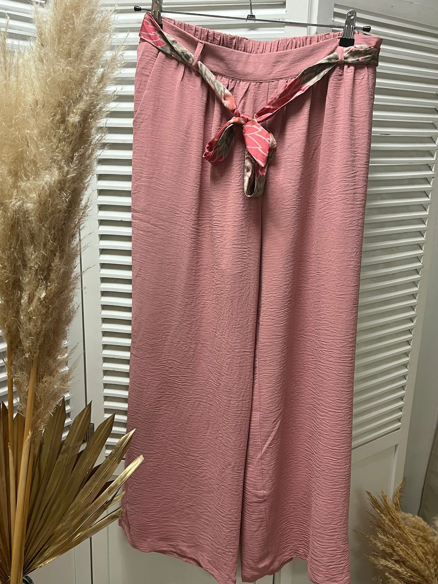 Pantalon fluide Rosa