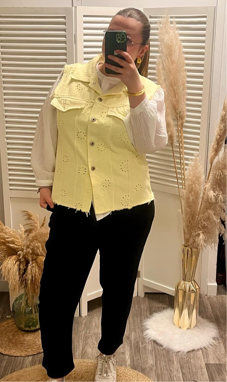 Pantalon ceinturé MILA