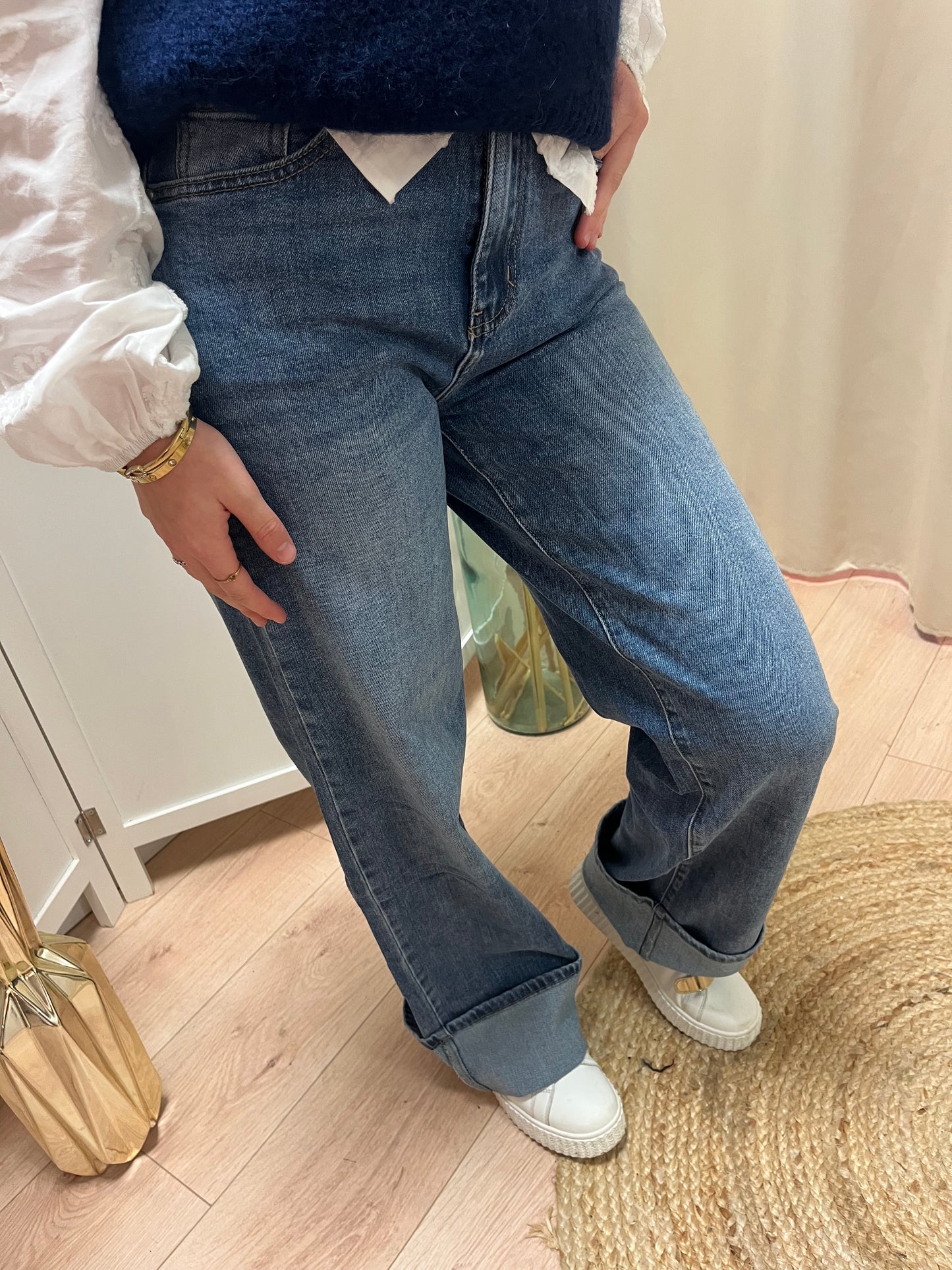 Jean Milo ourlets larges