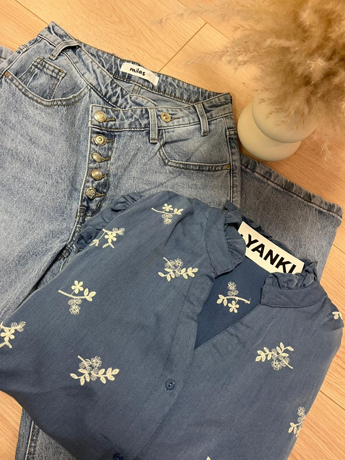 Blouse Flora en jean