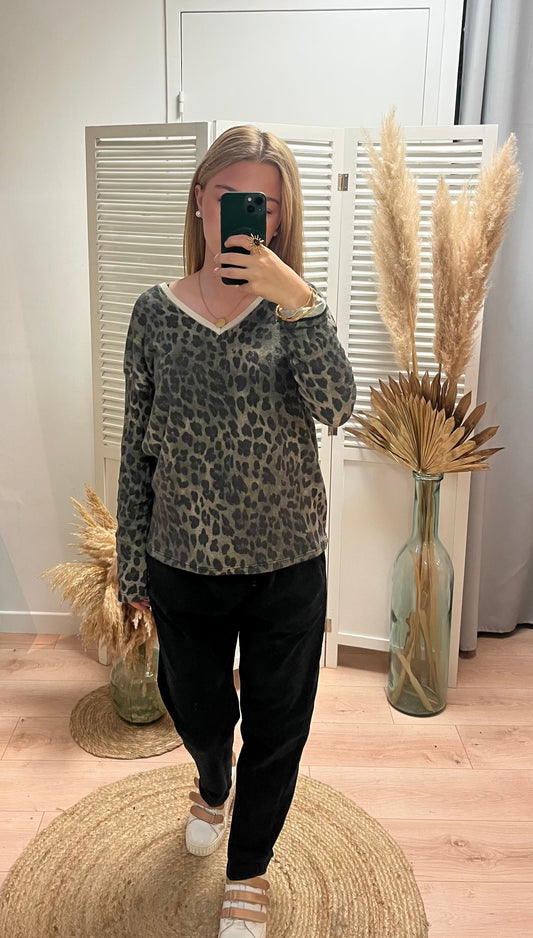 Petit pull Léopold