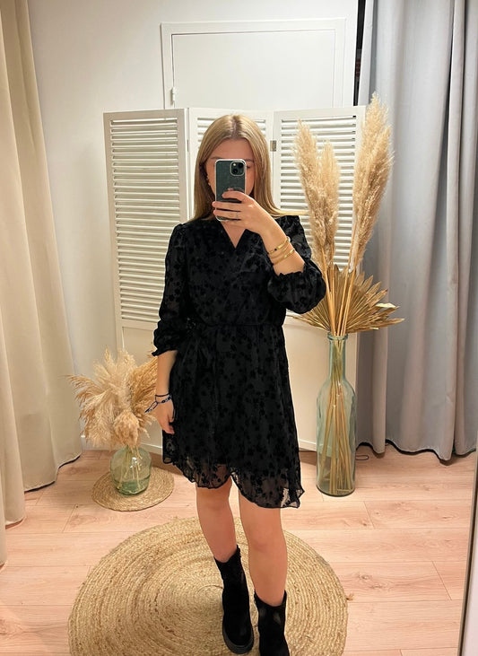 Robe noir Vanessa