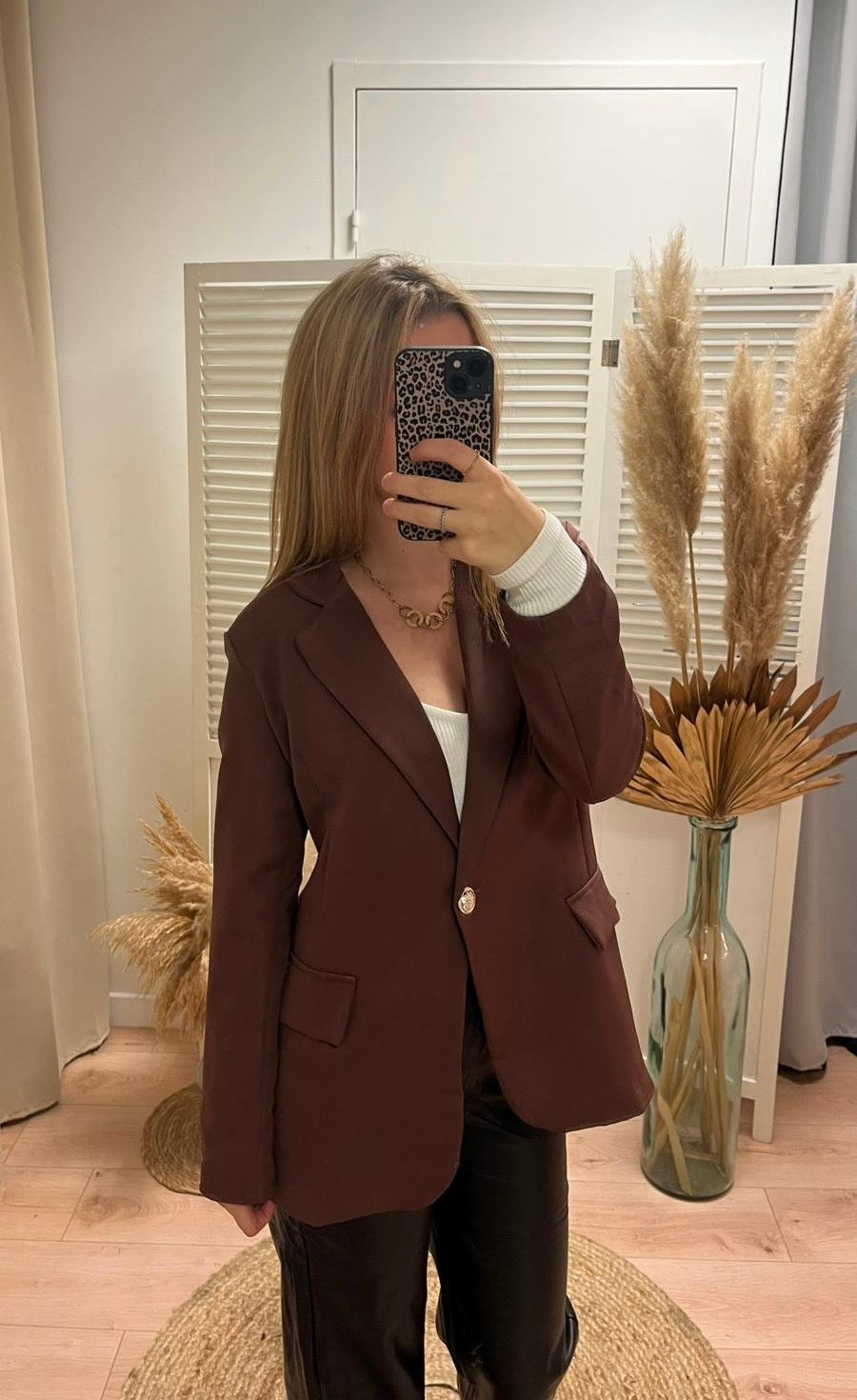 Blazer André marron