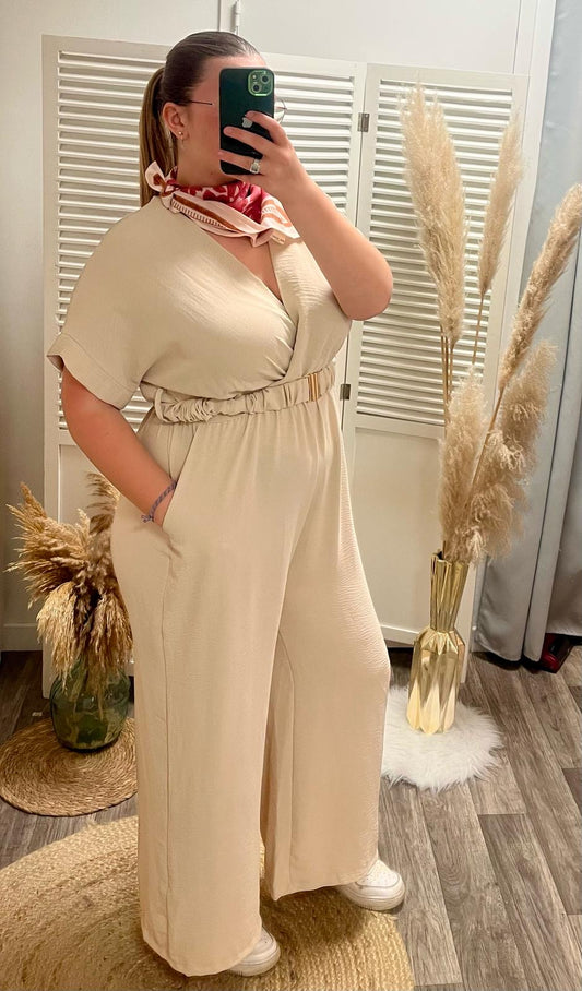 Combinaison Nelya beige