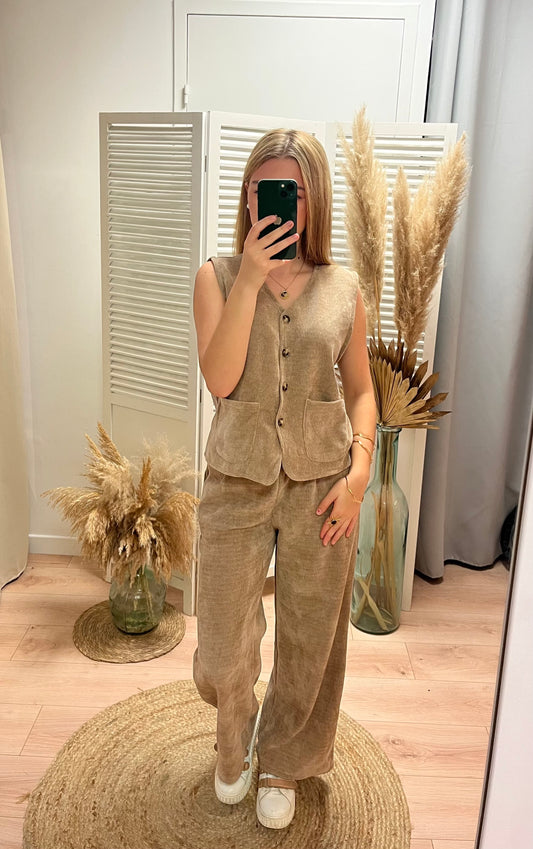 Pantalon velours Josy
