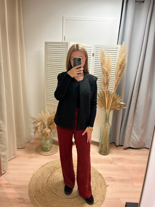 Pantalon Miki terracotta