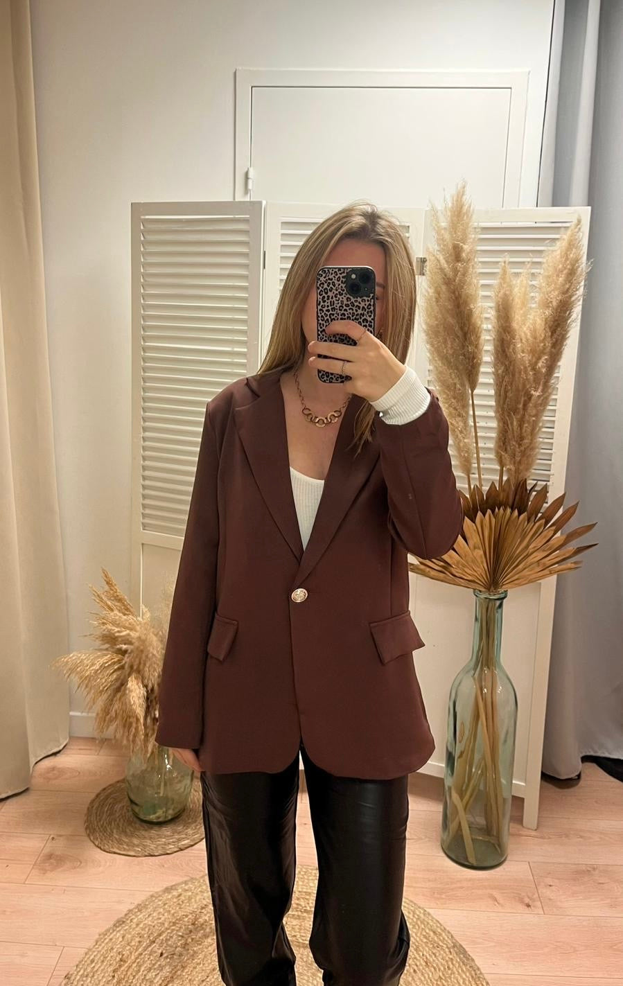 Blazer André marron