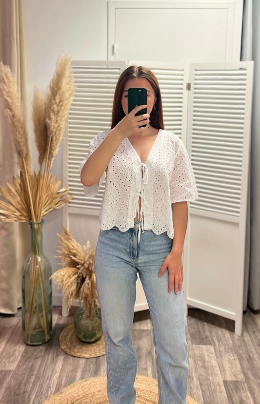 Top brodé Ornella