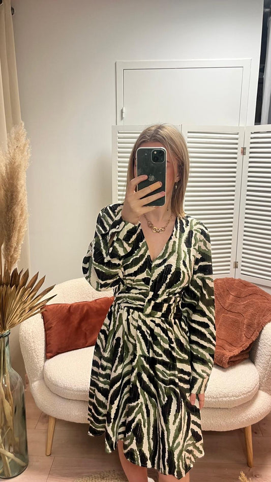Robe Zella kaki