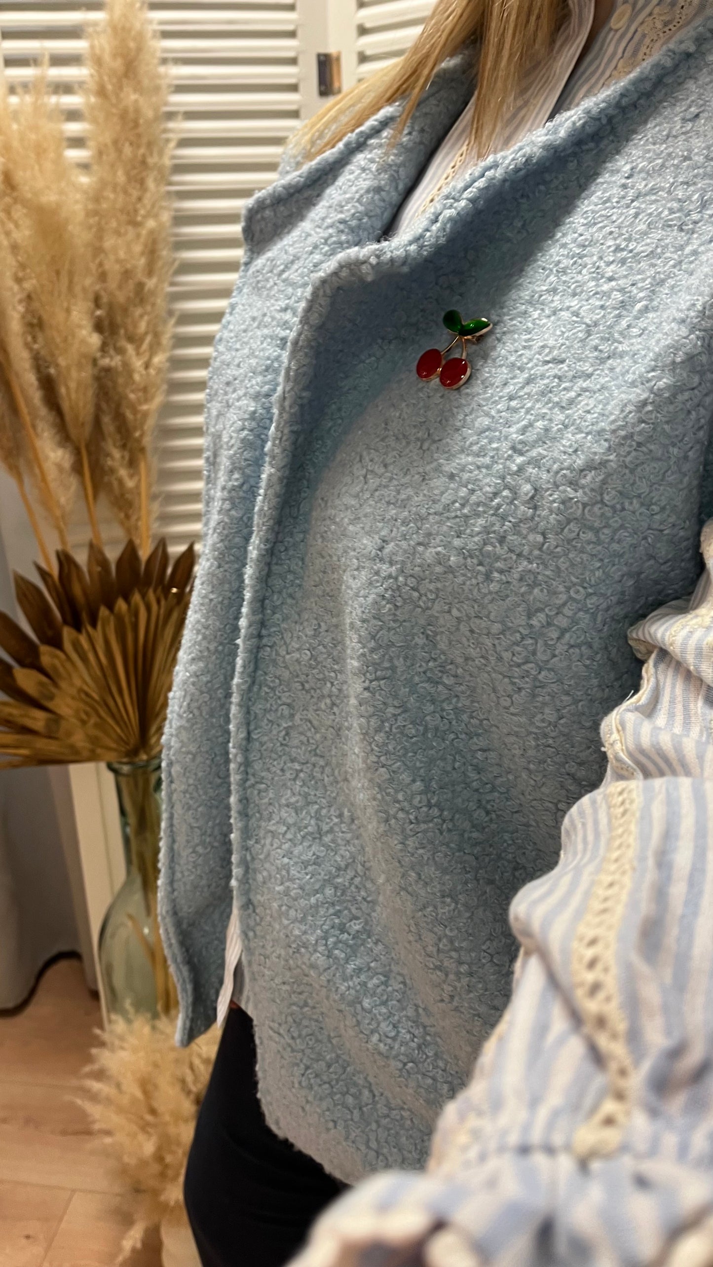 gilet sans manches CERISE - Bleu