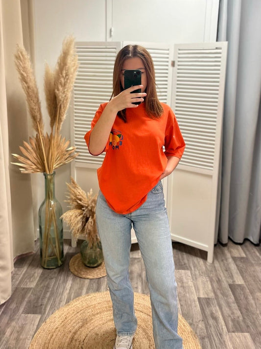 T-shirt CITRON orange